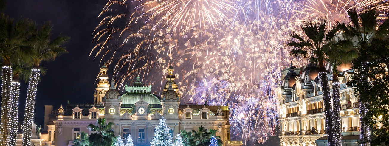 Feuerwerk in Monaco 