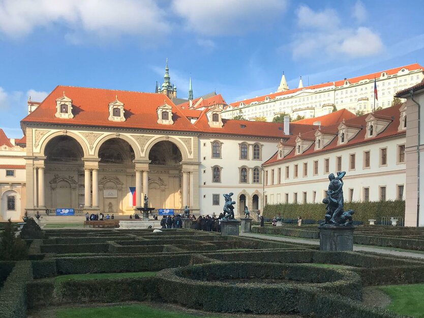 Städtereise Prag, Tschechien, Ausflug Kleinseite, Villa Garten